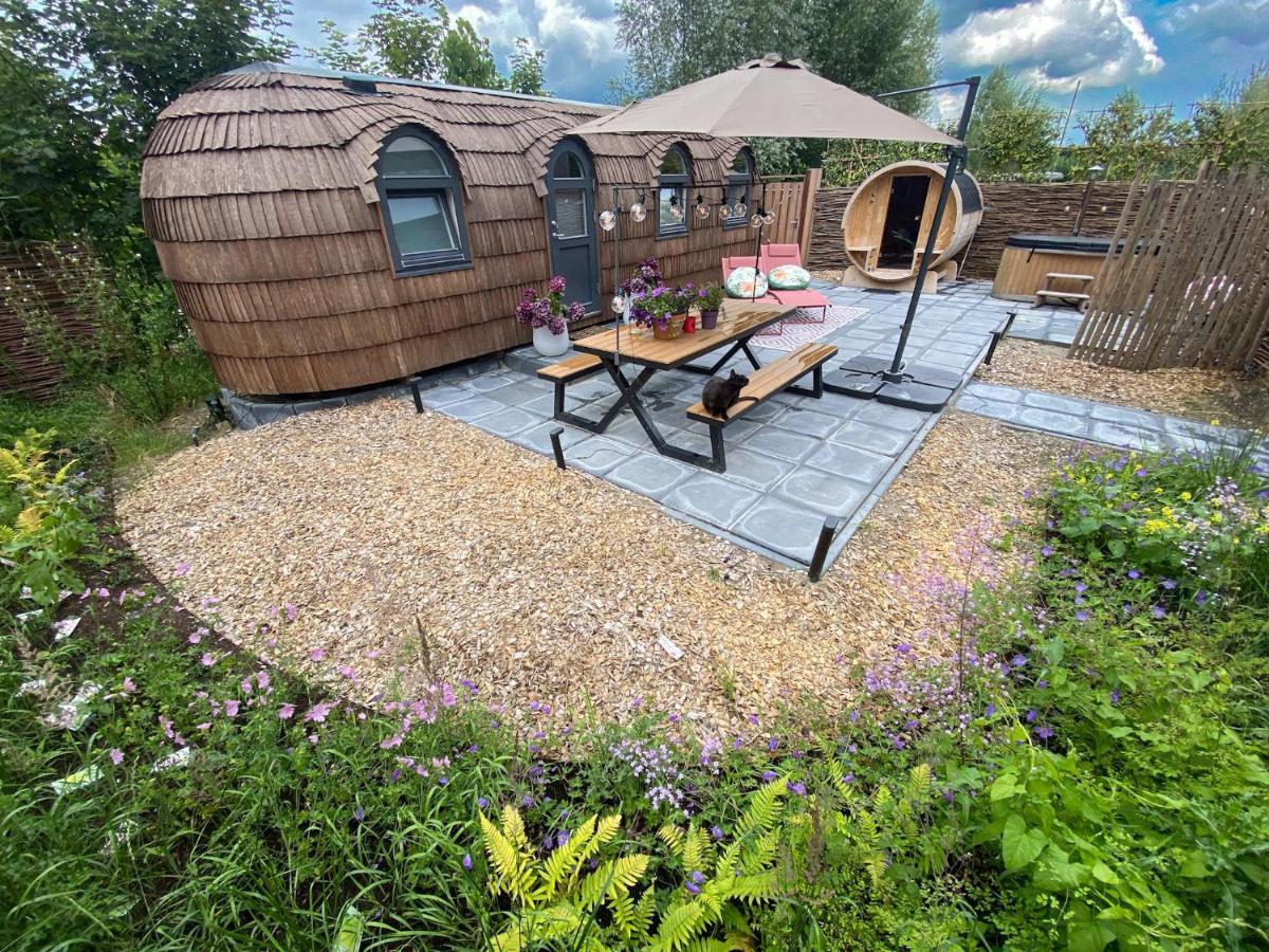 Bed & Wellness Klein Knorrestein With Private Hottub And Sauna And Tandembike Rental Included In Price Almere Extérieur photo