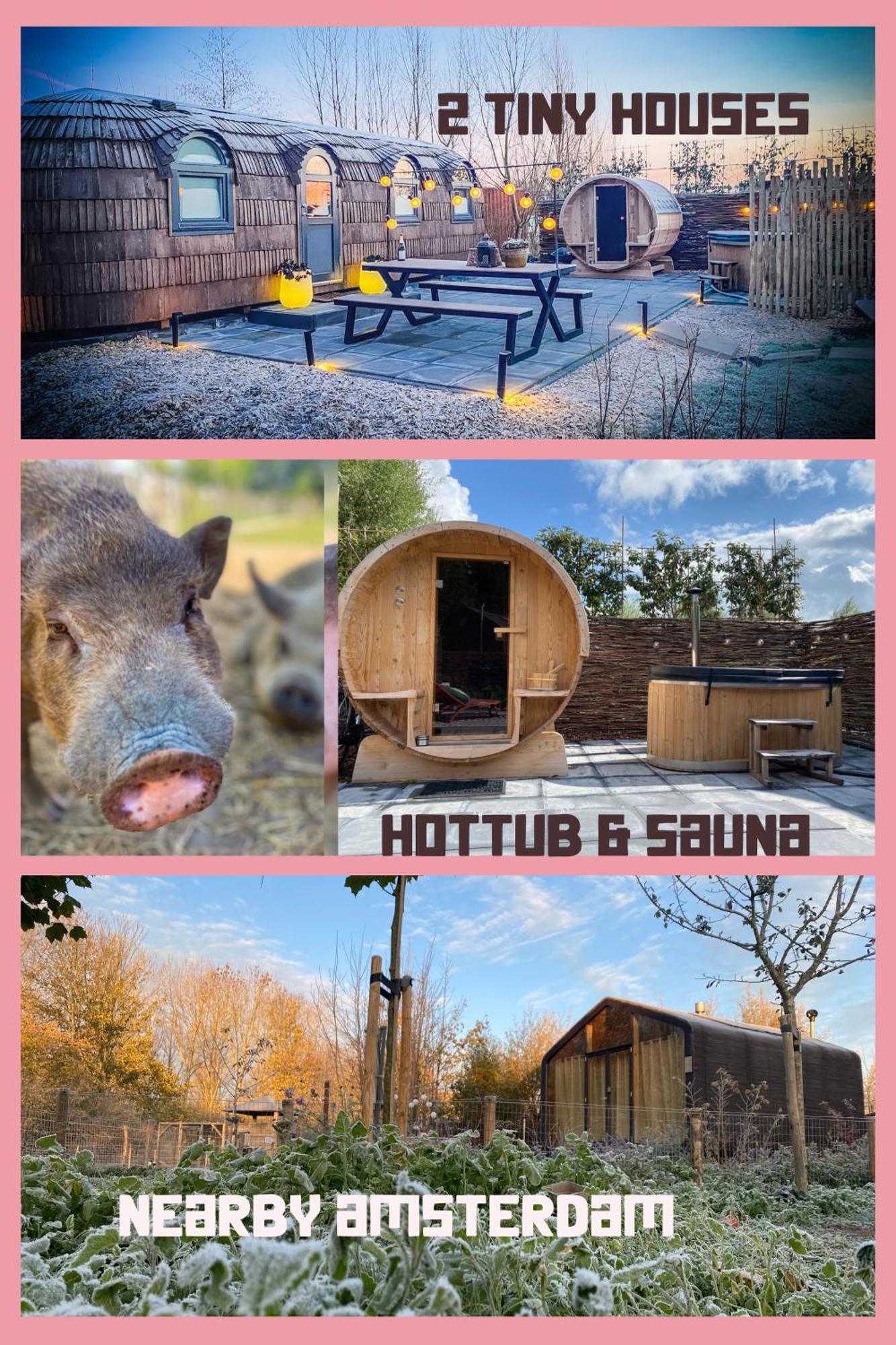 Bed & Wellness Klein Knorrestein With Private Hottub And Sauna And Tandembike Rental Included In Price Almere Extérieur photo